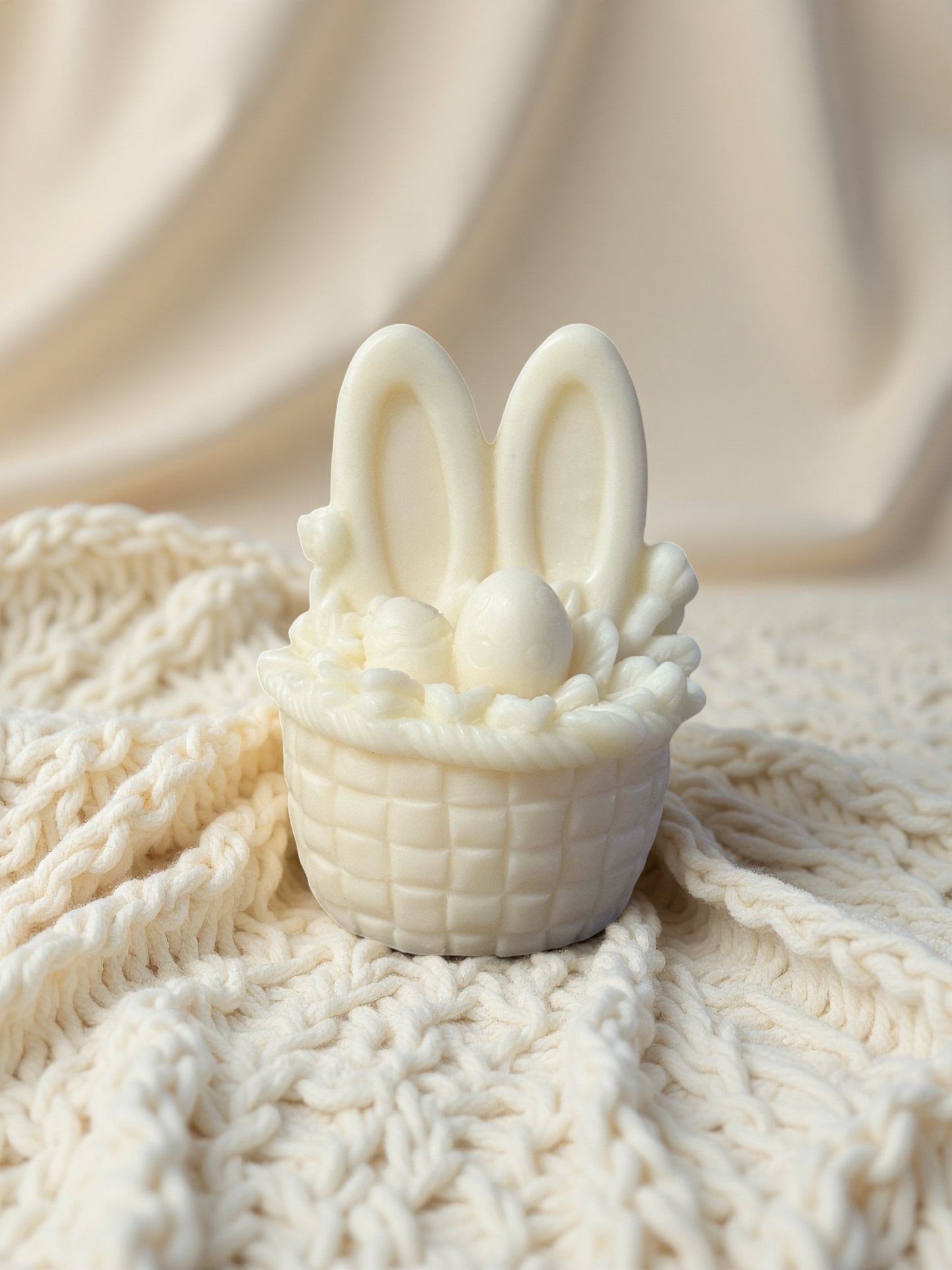 Bougie Panier Lapin