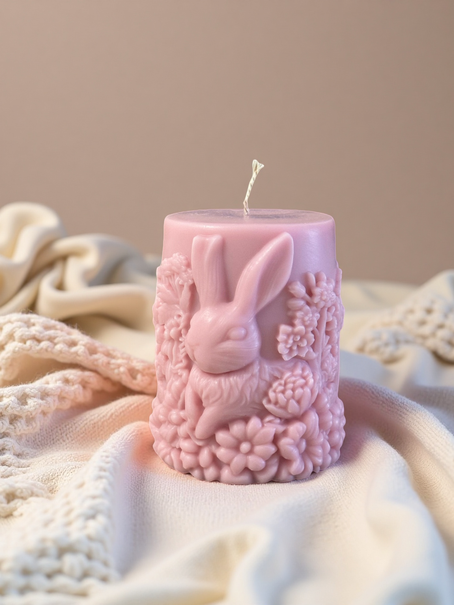 Bougie Jardin Lapin