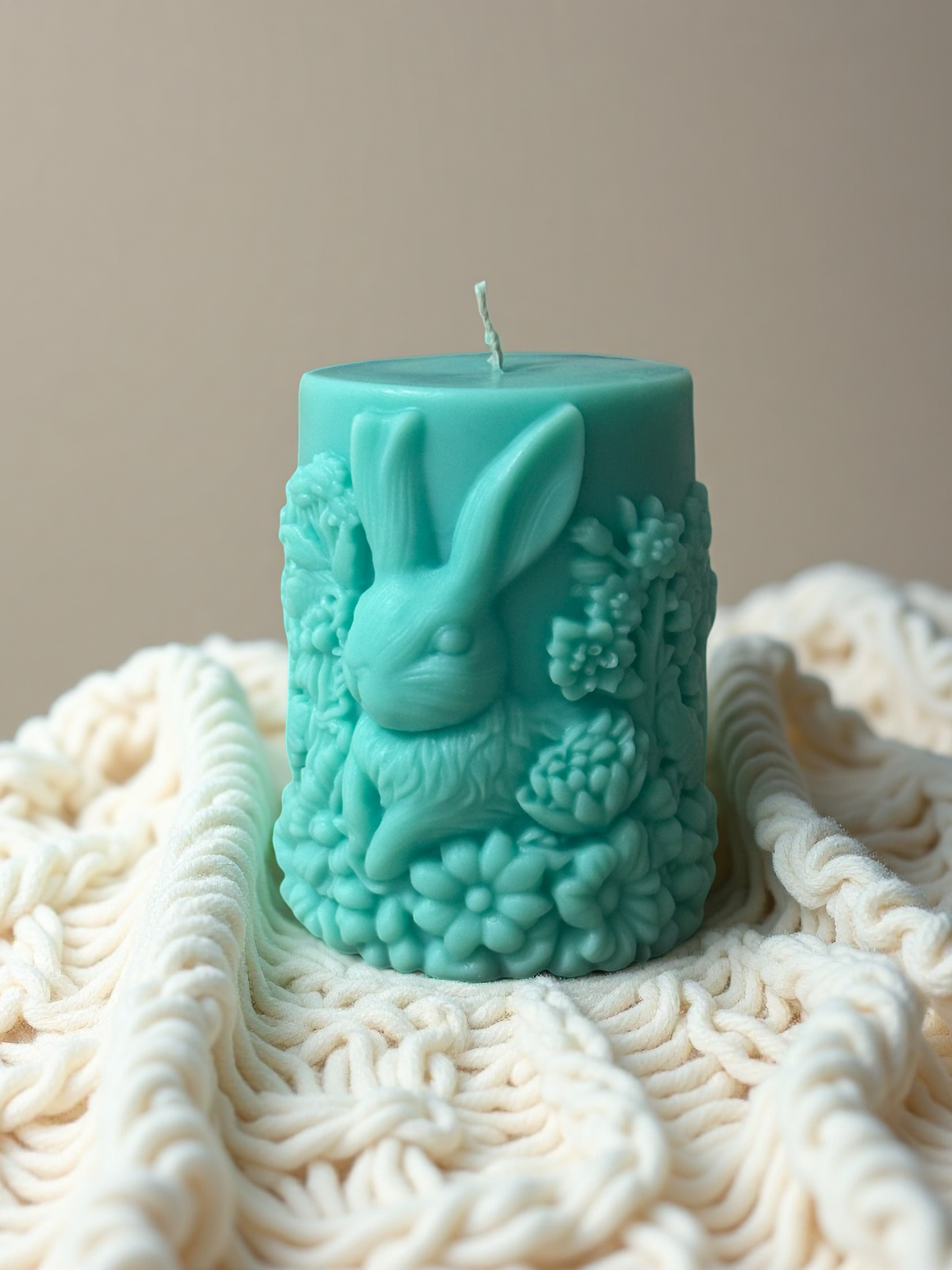 Bougie Jardin Lapin